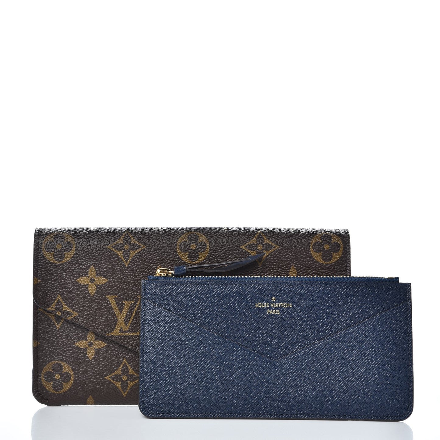 Monogram Jeanne Wallet Rose Ballerine