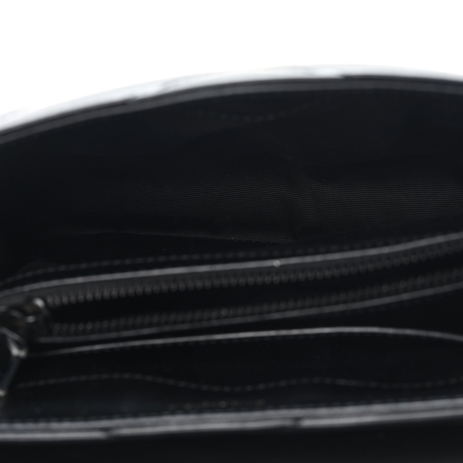 Saint Laurent Calfskin Y Quilted Monogram Monochrome Small Loulou Chain Satchel Black 5 of 12