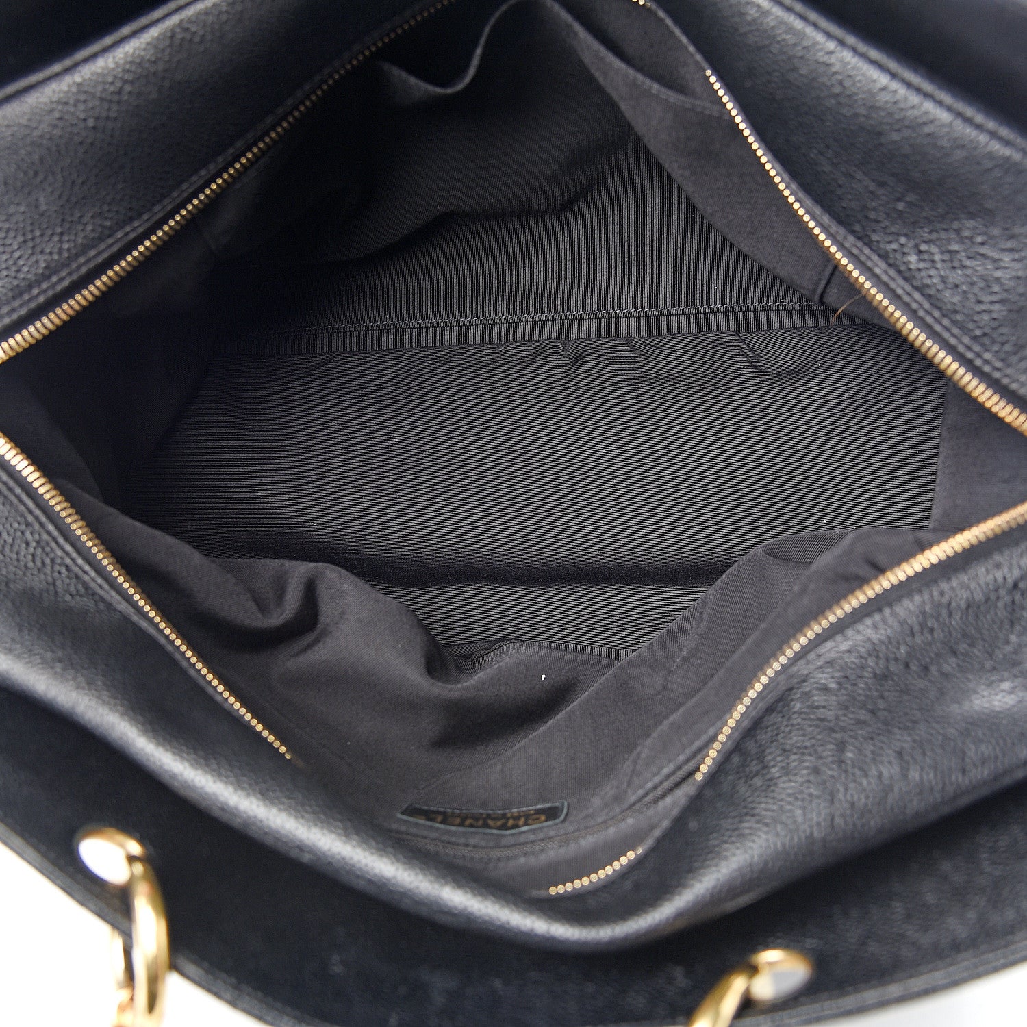 Chanel Caviar Quilted Grand Timeless Tote GTT Black 5 of 10