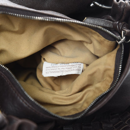Bottega Veneta Nappa Intrecciato Aquilone Fortune Cookie Hobo Ebano 7 of 16