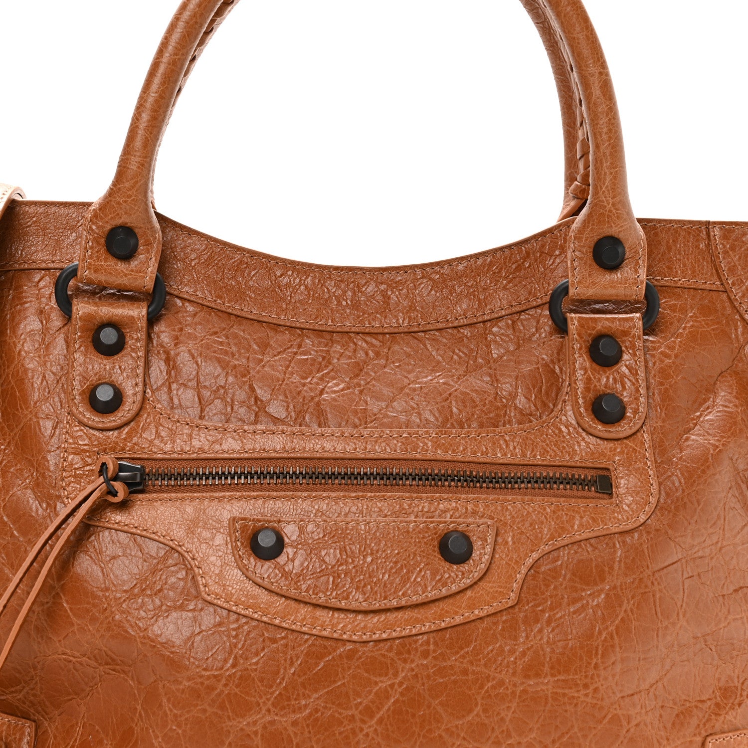 Balenciaga Agneau Arena Classic Hardware Medium Le City Camel 8 of 10