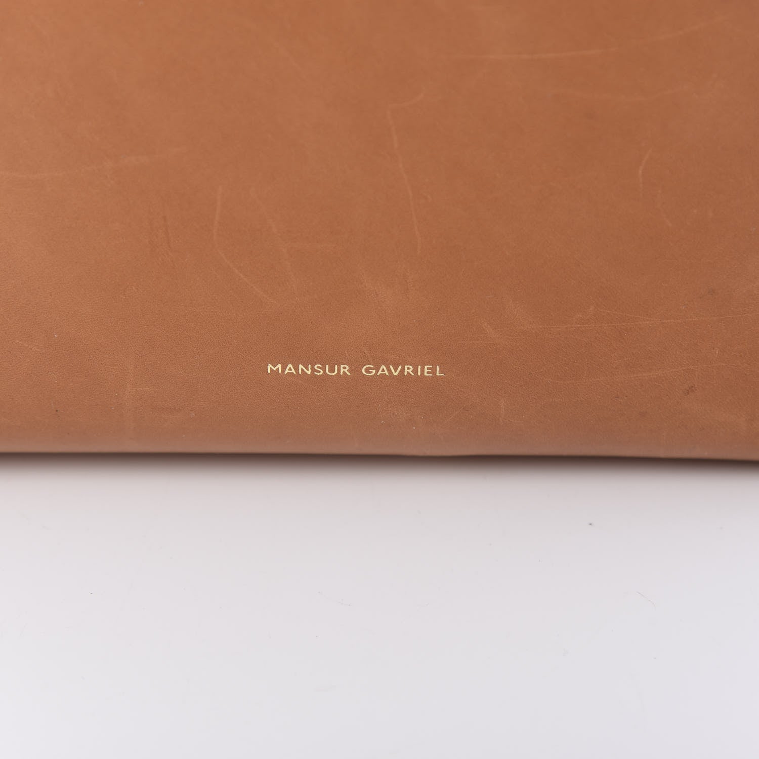 Mansur Gavriel Vegetable Tanned Calfskin Bucket Bag Cammello Rosa 7 of 18