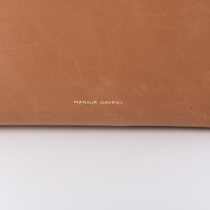 Mansur Gavriel Vegetable Tanned Calfskin Bucket Bag Cammello Rosa 7 of 18