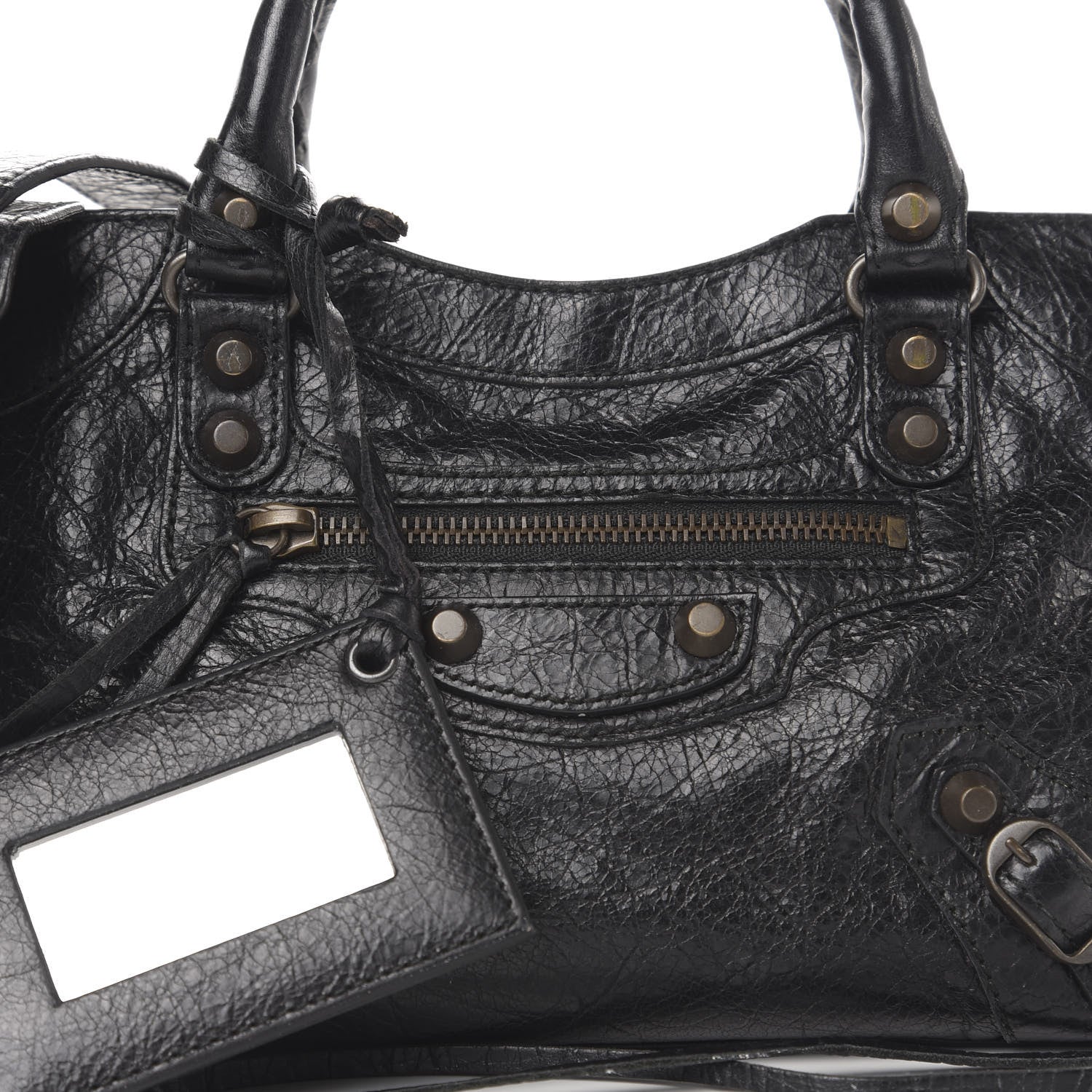 Balenciaga Agneau Classic Hardware Mini City Black 15 of 15