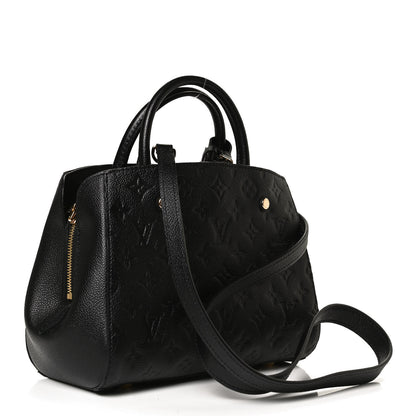 Louis Vuitton Empreinte Montaigne BB Black 3 of 12
