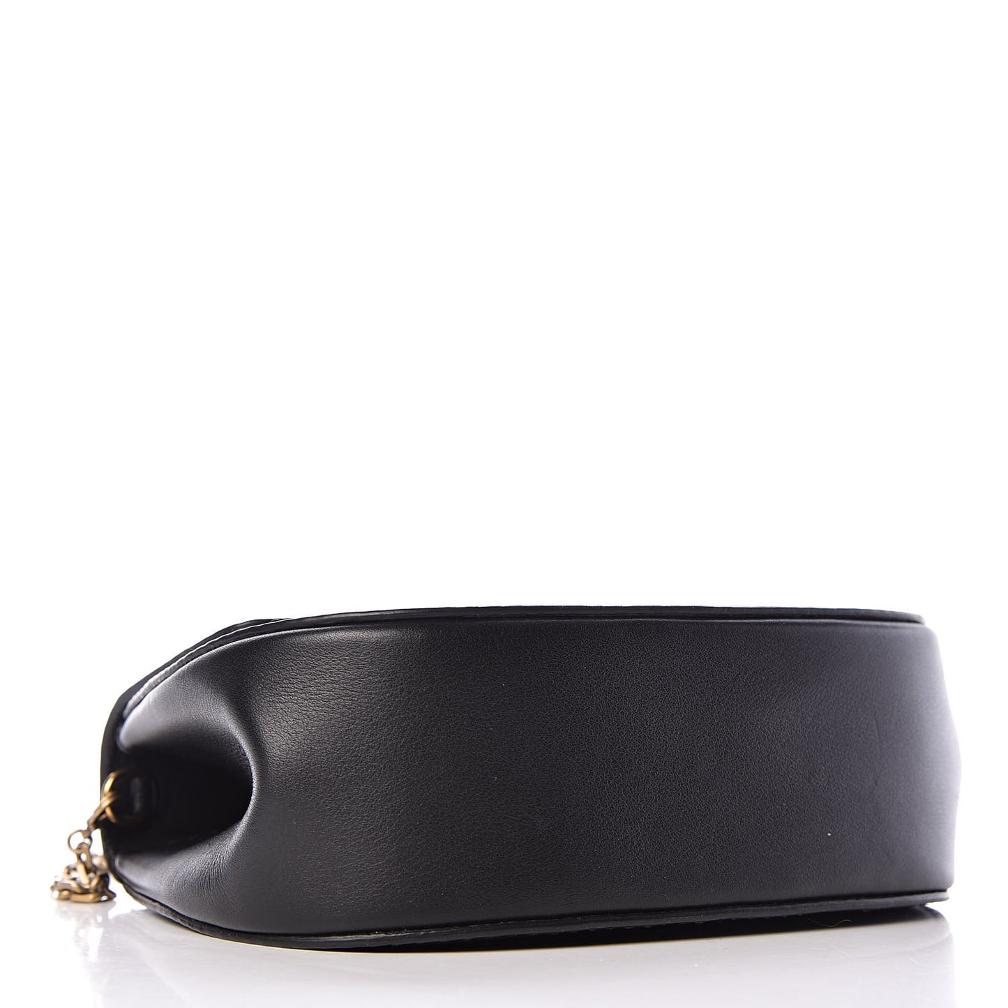 Calfskin Dio(r)evolution Clutch With Chain Black