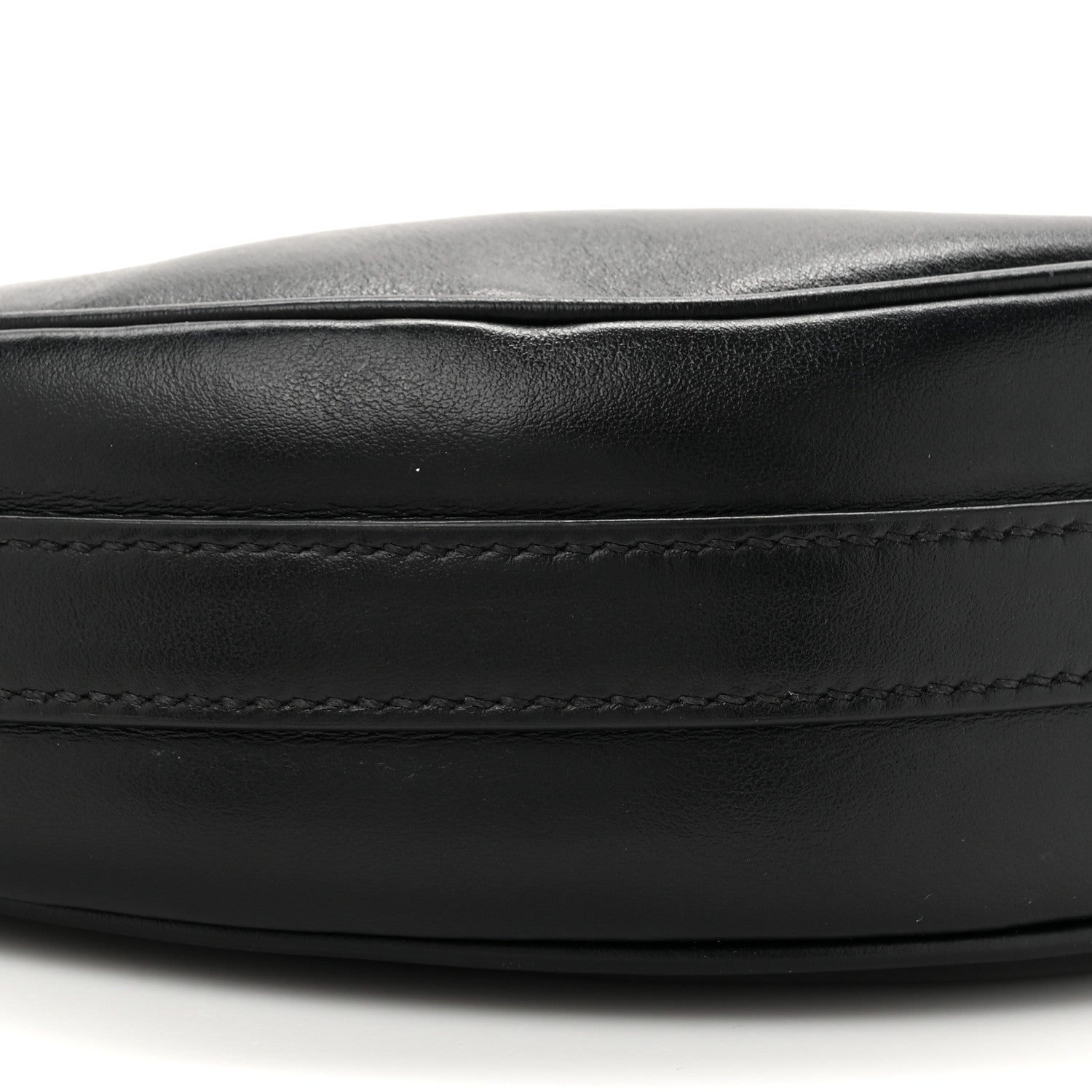Prada Soft Calfskin Arque Shoulder Bag Black 9 of 10