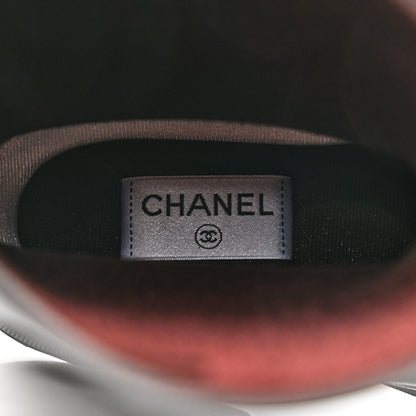 Chanel Caoutchouk CC High Boots 40 Black 6 of 9