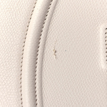 Celine Grained Calfskin Medium Phantom Luggage Cream 12 of 12