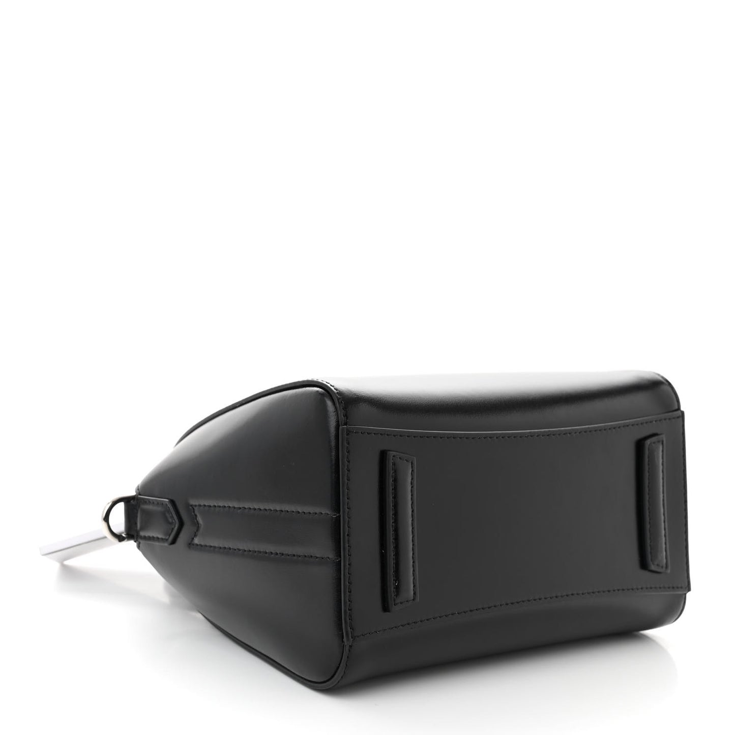 Shiny Lord Calfskin Mini Antigona Black