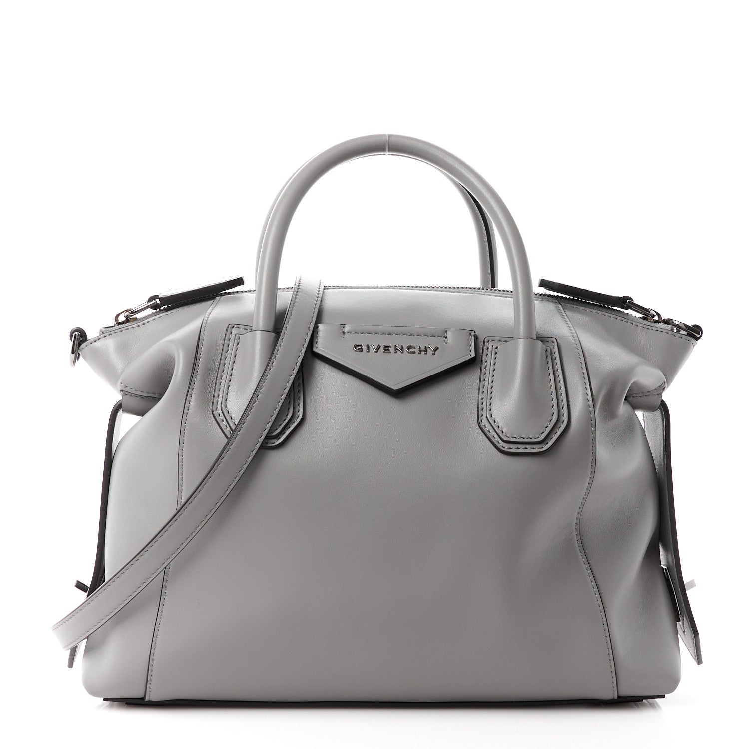 Givenchy Calfskin Small Soft Antigona Pearl Grey 1 of 9
