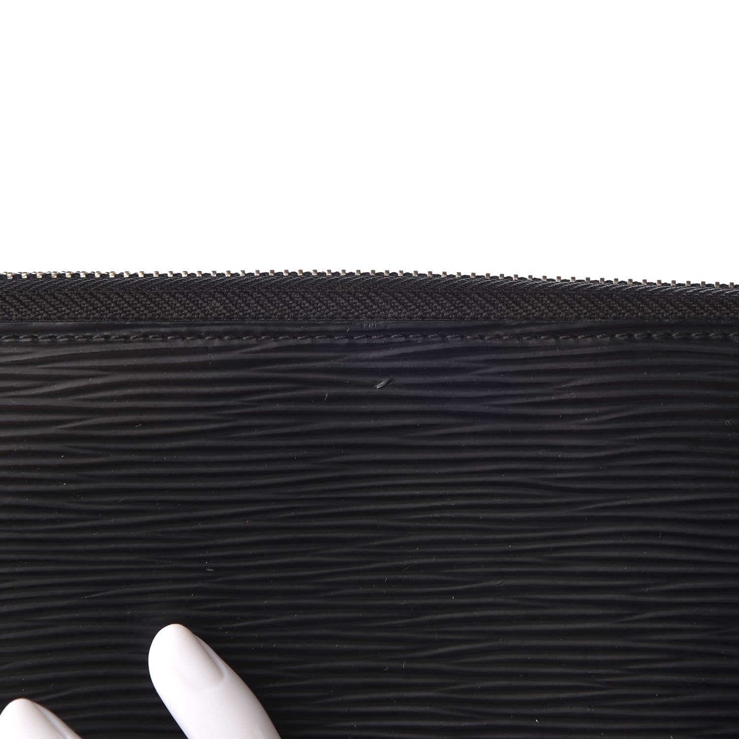Louis Vuitton Epi Zippy Organizer Wallet Black 9 of 10