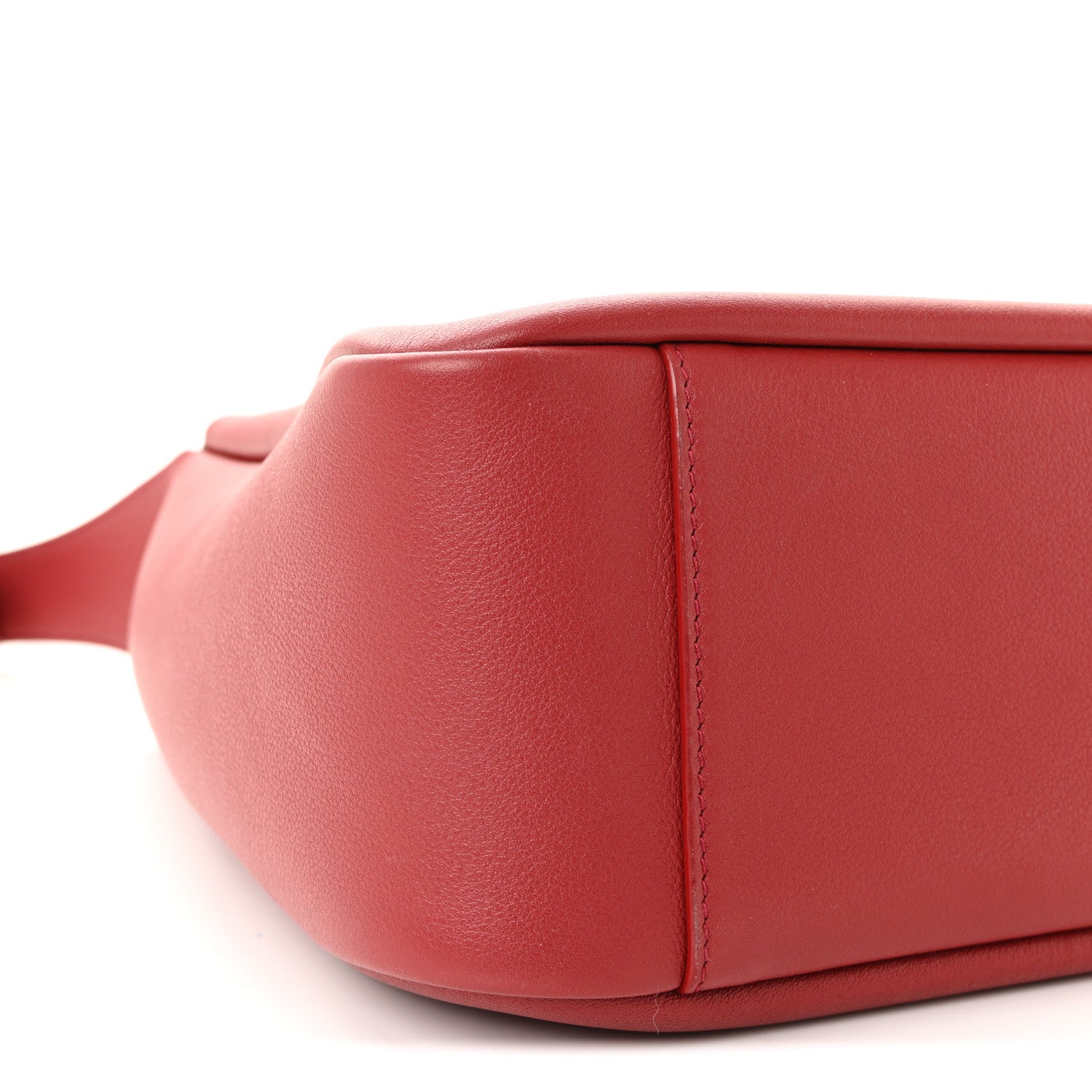 Saint Laurent Smooth Calfskin Small Le 5 A 7 Soft Hobo Red Danger 8 of 9
