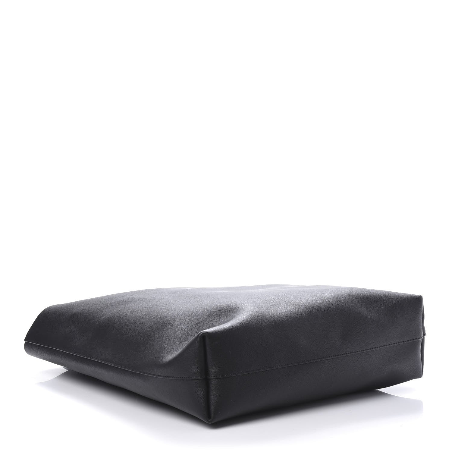 Saint Laurent Calfskin Medium Shopping Tote Black 4 of 9