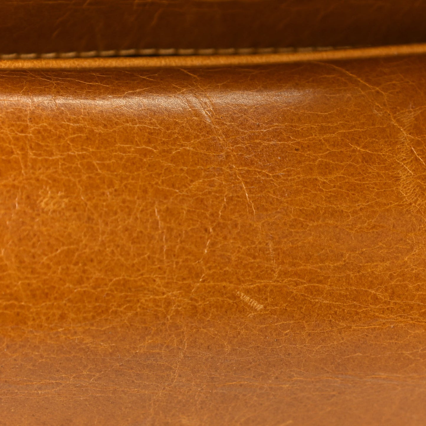Glazed Calfskin Quilted Medium Perfect Edge Flap Yellow