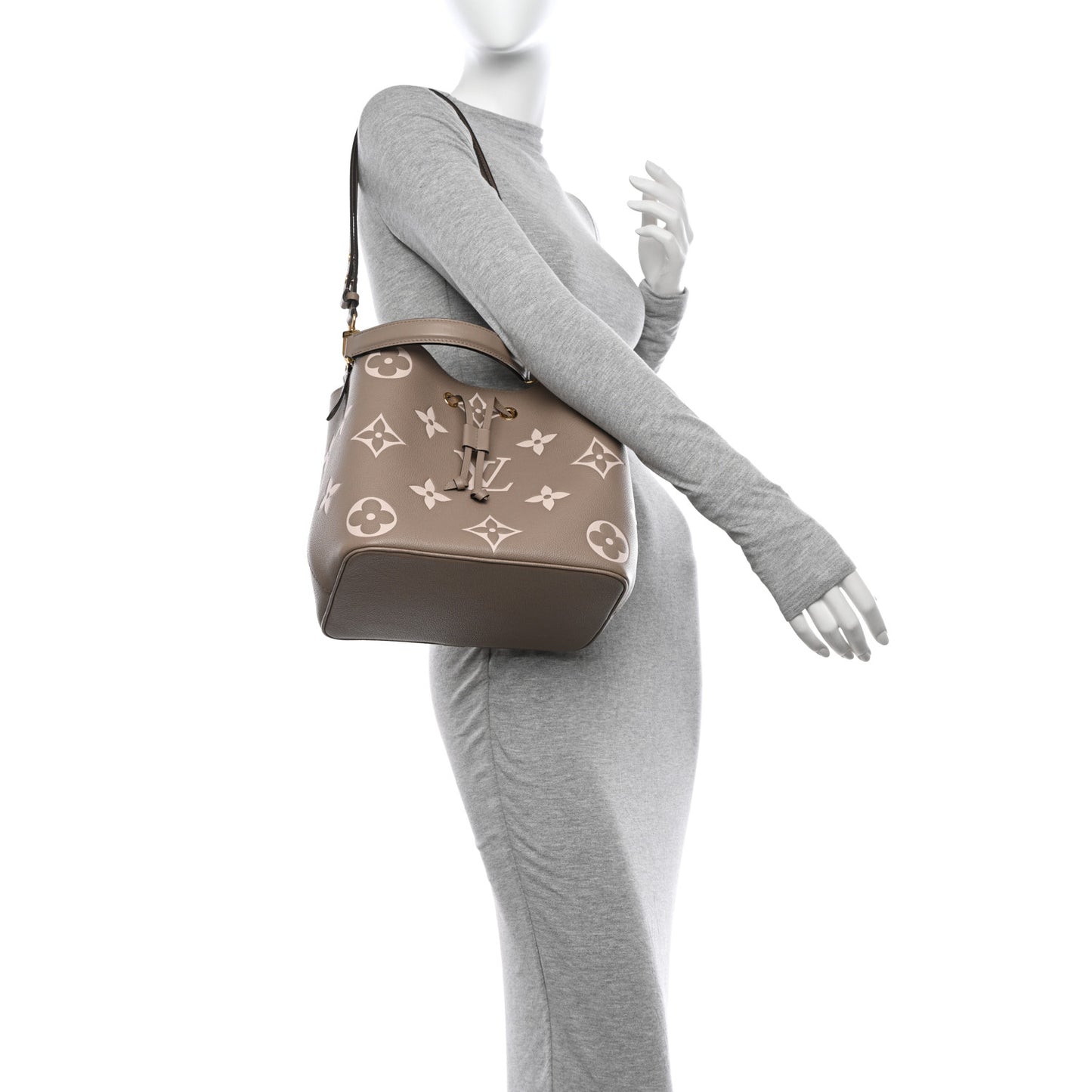 Empreinte Monogram Giant Neonoe MM Tourterelle Creme