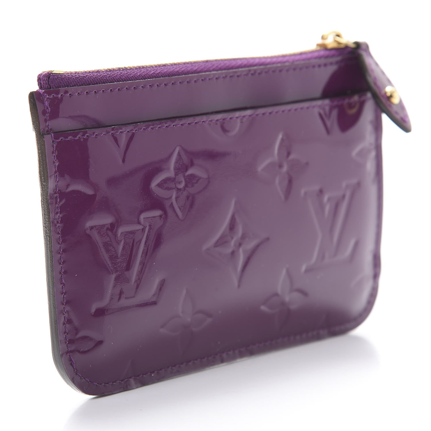 Louis Vuitton Vernis Key Pouch Amethyste 3 of 8