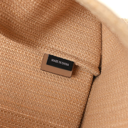 Prada Raffia Logo Tote Naturale 6 of 10