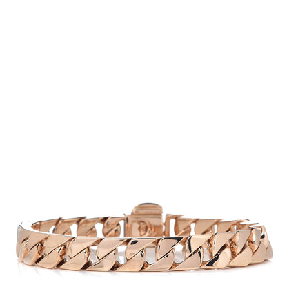 Tiffany 18K Rose Gold Curb Link Bracelet 1 of 5