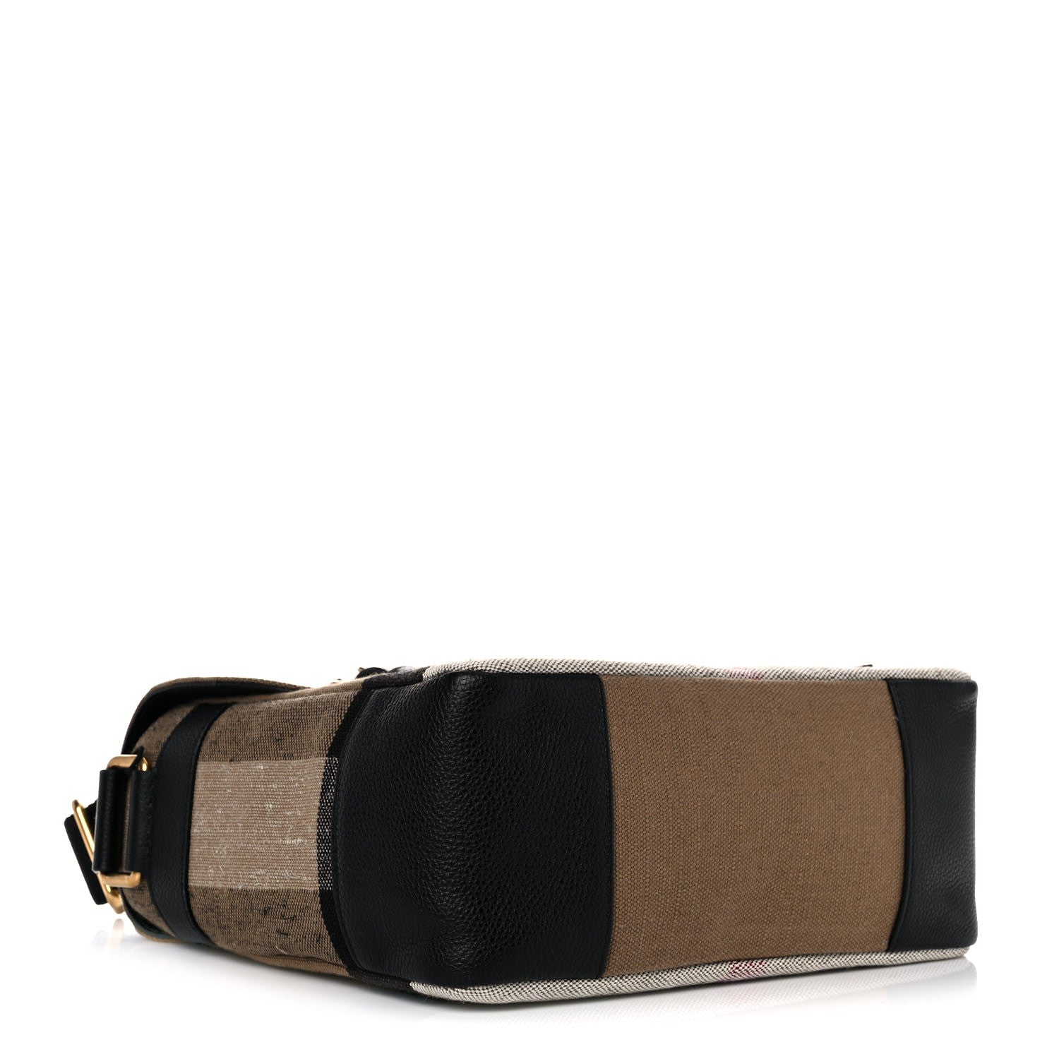 Burberry Canvas Mega Check Small Baildon Messenger Bag Black 3 of 11