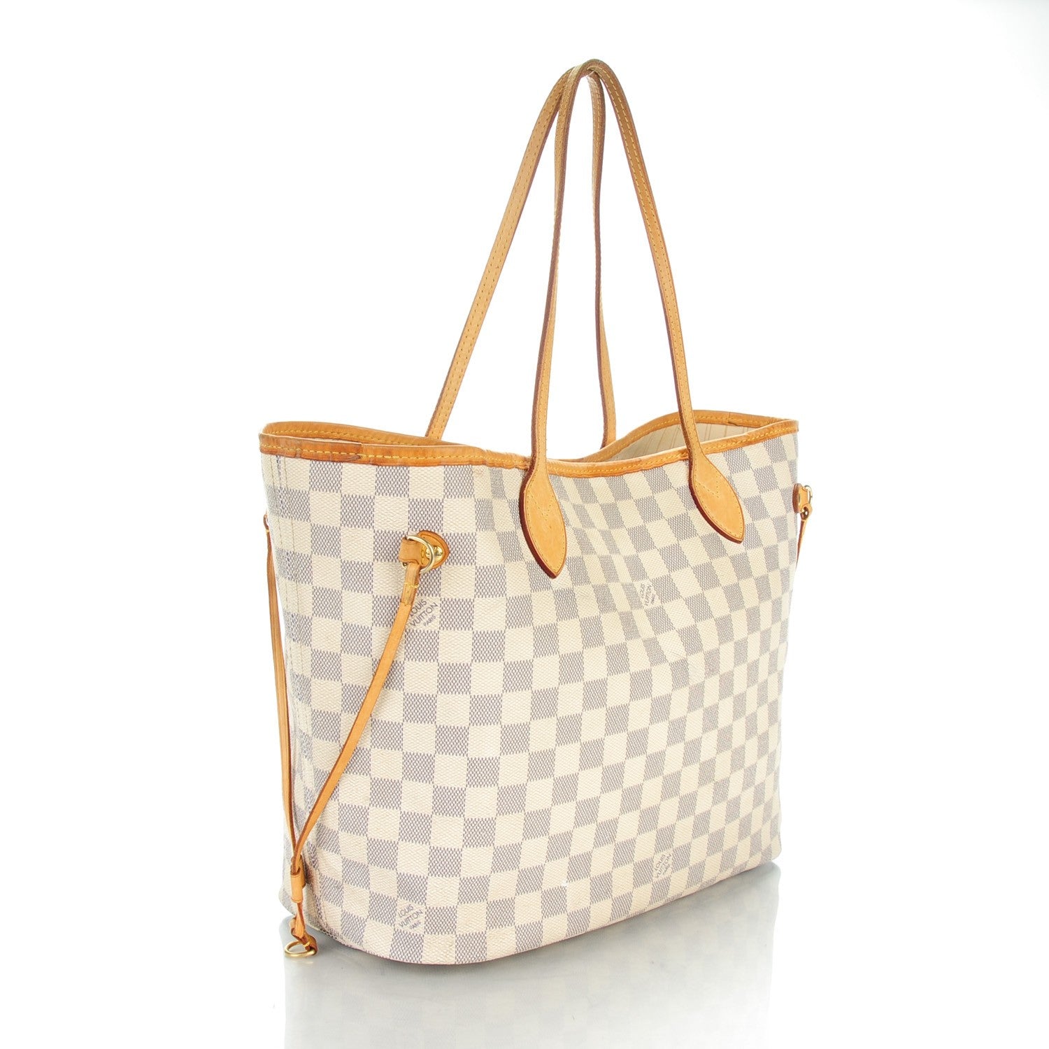 Louis Vuitton Damier Azur Neverfull MM 3 of 7