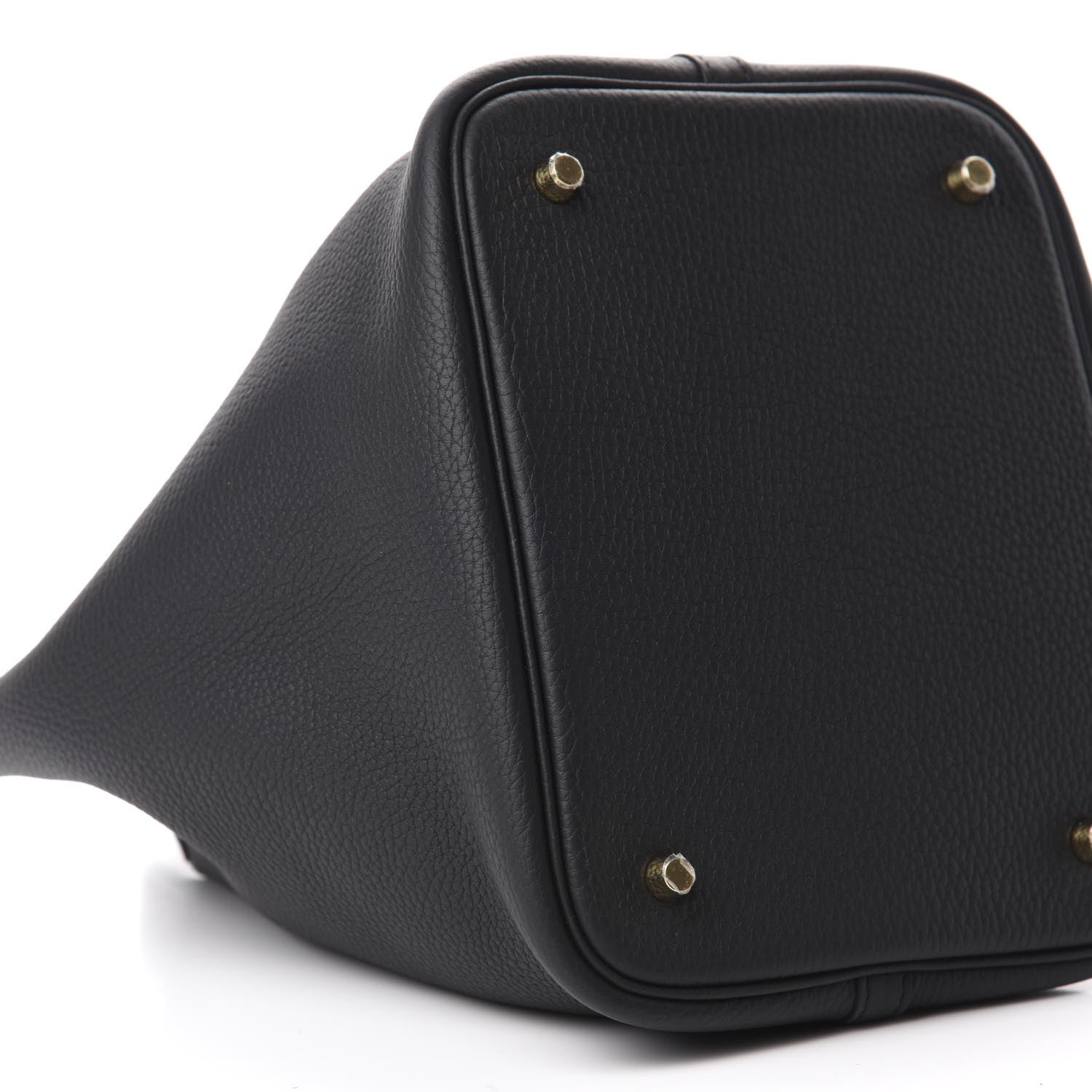 Hermes Taurillon Clemence Picotin Lock 22 MM Black 6 of 10