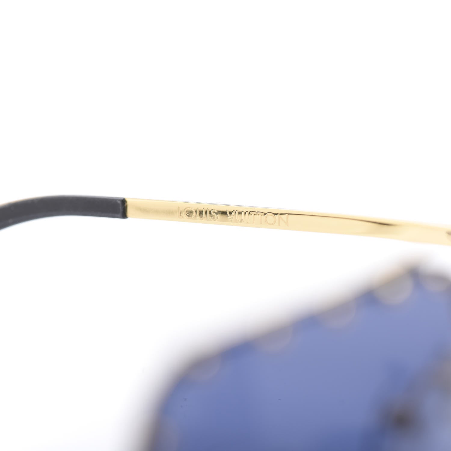 Louis Vuitton The Party Square Sunglasses Z2354W Blue 5 of 7
