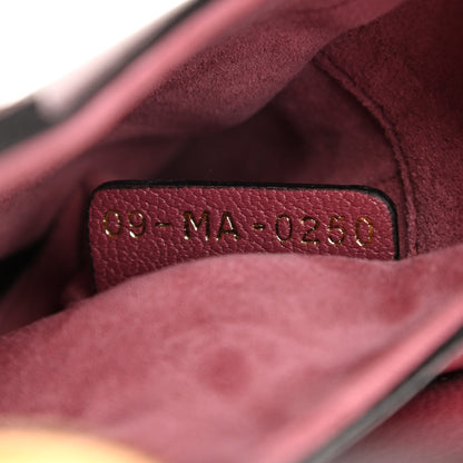 Christian Dior Grained Calfskin Mini Saddle Bag Mallow Rose 8 of 10