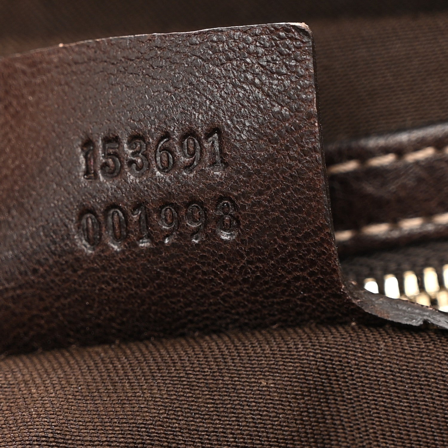 Gucci Monogram Web Studded Pelham Shoulder Bag Dark Brown 7 of 10