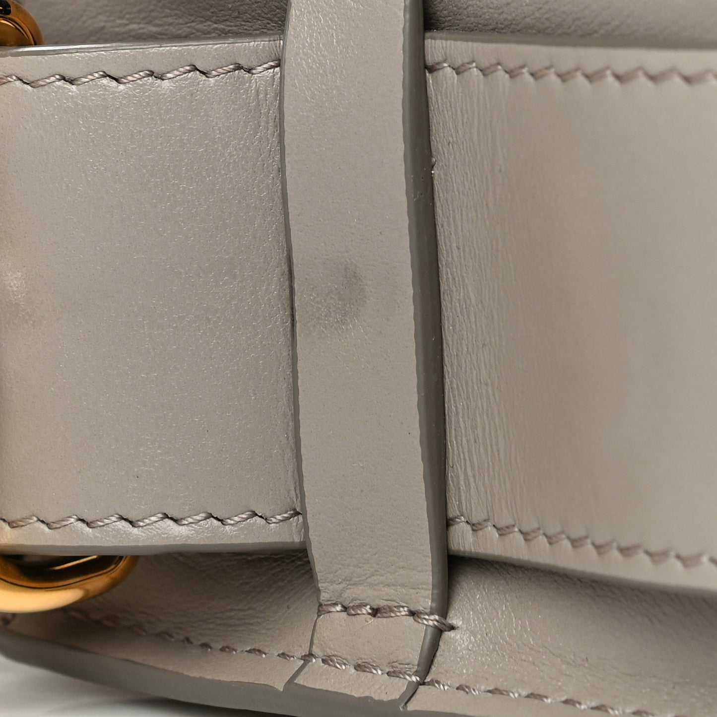 Calfskin Small Tess Bag Motty Grey