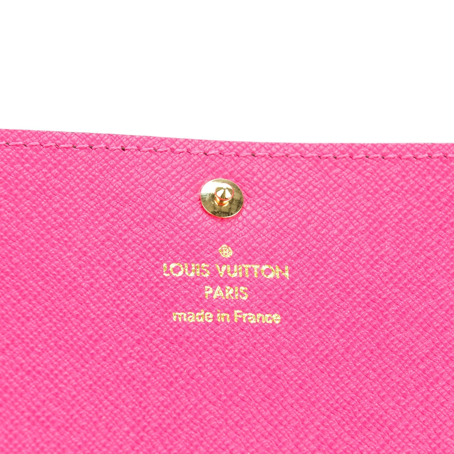 Louis Vuitton Monogram 2015 Christmas Animation Sarah Wallet Hibiscus 6 of 7