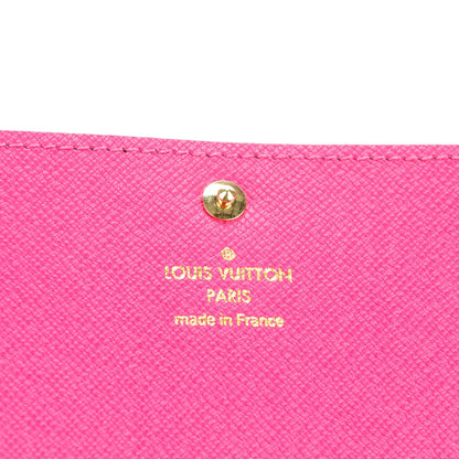 Louis Vuitton Monogram 2015 Christmas Animation Sarah Wallet Hibiscus 6 of 7