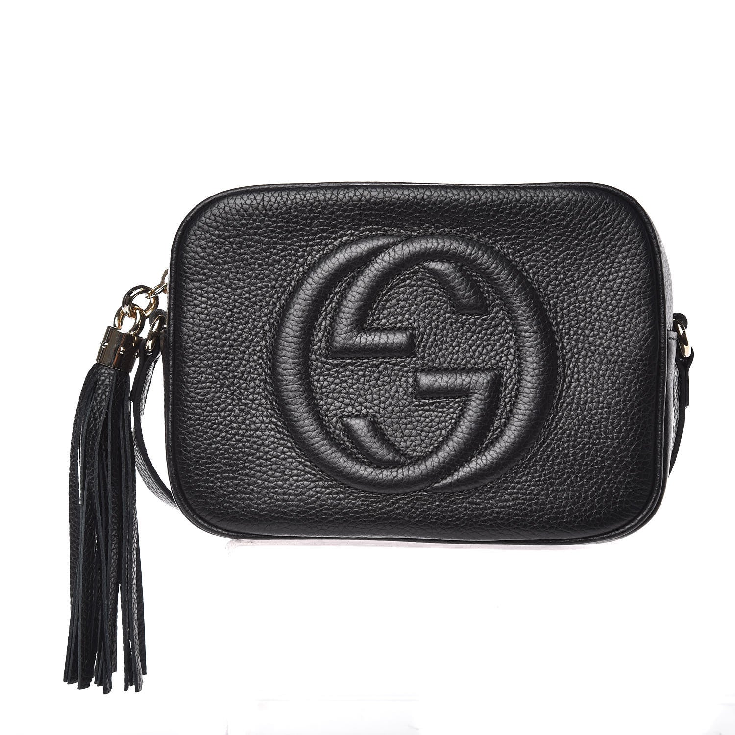 Gucci Pebbled Calfskin Small Soho Disco Bag Black 1 of 9