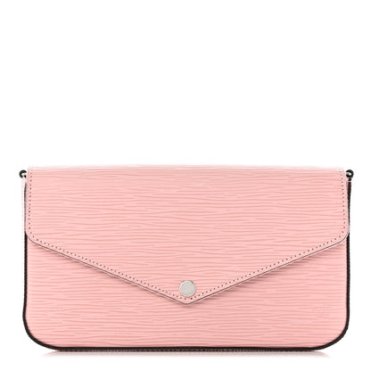 Louis Vuitton Epi Pochette Felicie Rose Ballerine 1 of 6