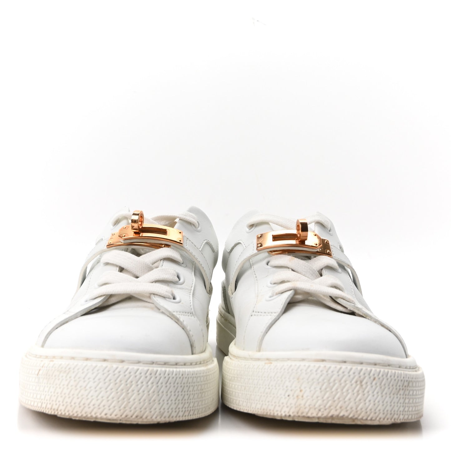 Calfskin Day Sneakers 37.5 White