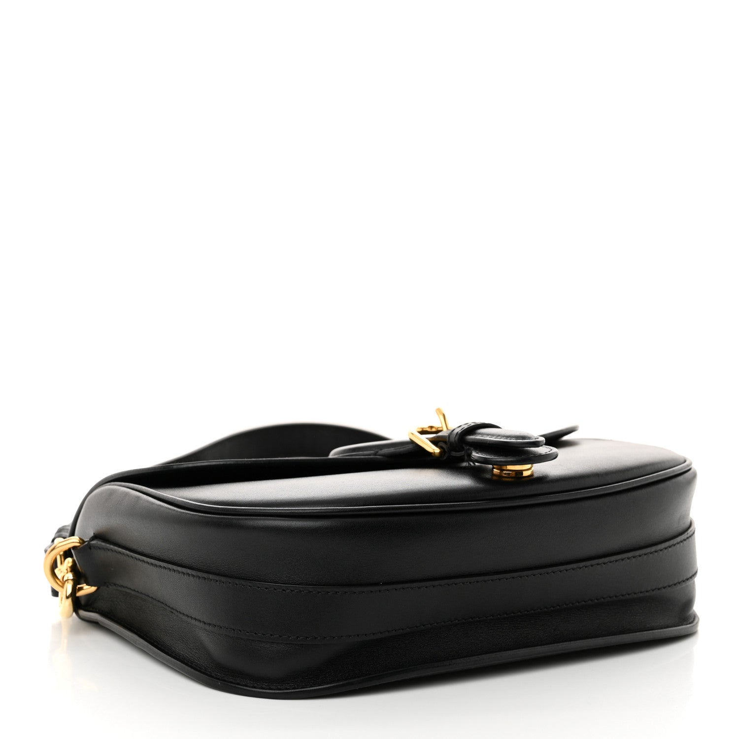 Christian Dior Box Calfskin Medium Bobby Flap Black 4 of 12