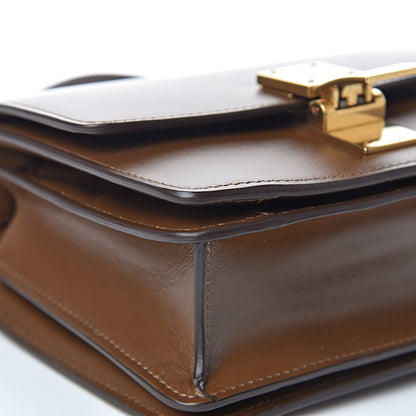 Celine Box Calfskin Small Classic Box Flap Bag Camel 9 of 12