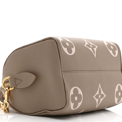 Louis Vuitton Empreinte Monogram Giant Speedy Bandouliere 20 Creme Beige 8 of 9