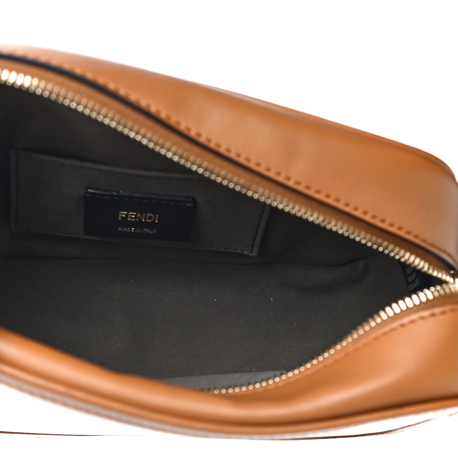 Fendi Vitello Century F is Fendi Camera Case Caramello 4 of 9