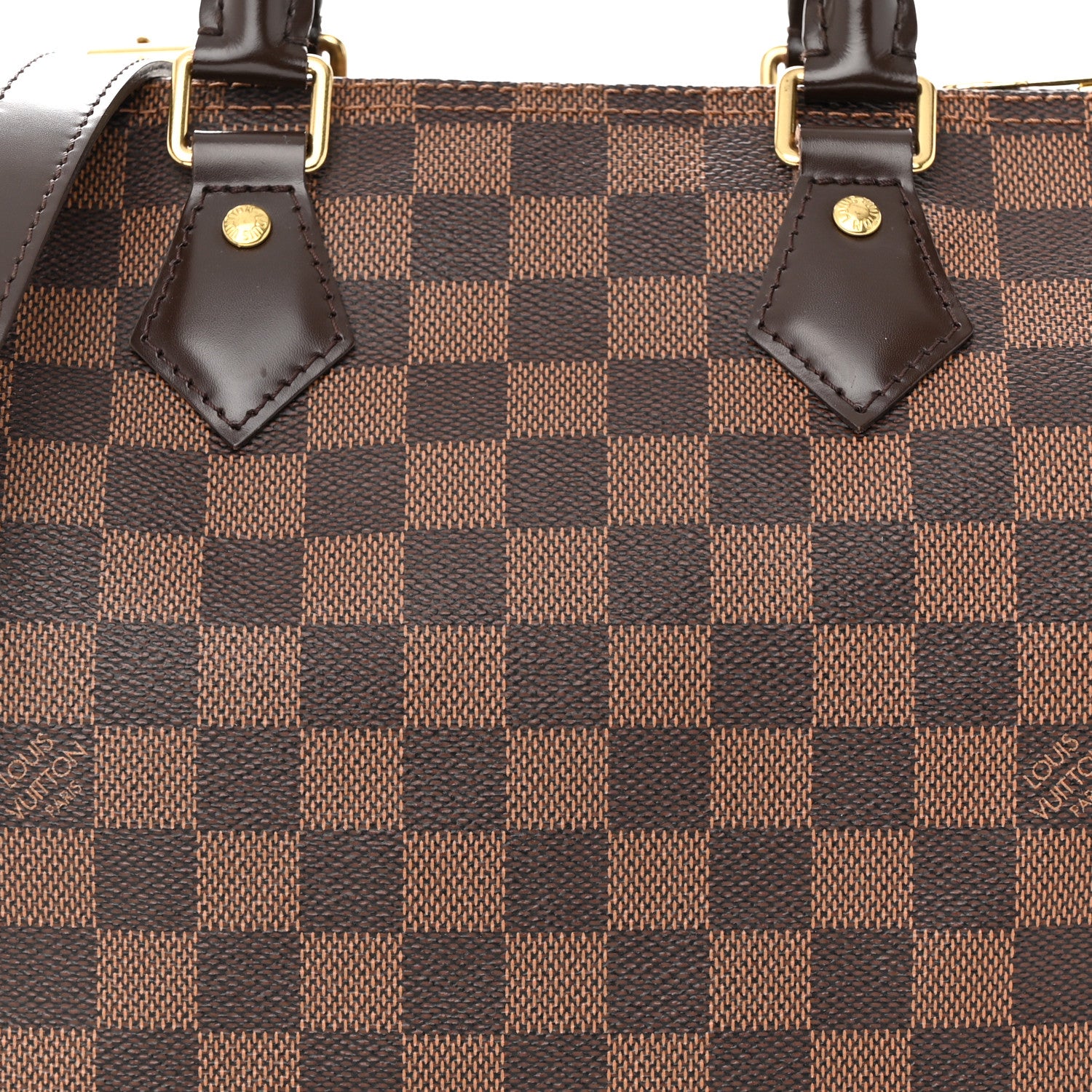 Louis Vuitton Damier Ebene Speedy Bandouliere 25 8 of 10