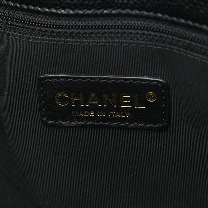 Chanel Caviar Quilted Grand Shopping Tote GST Black 6 of 11