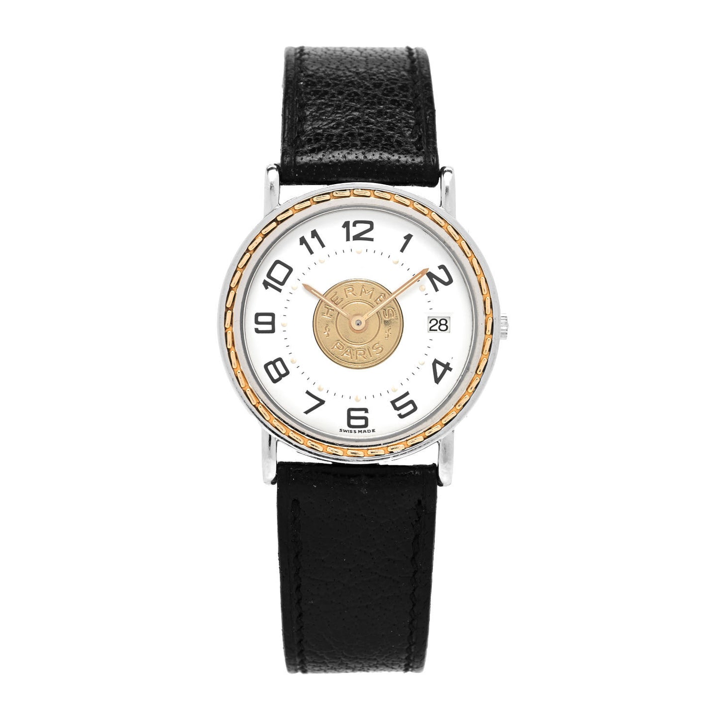 Stainless Steel Barenia 32mm Sellier Quartz Watch Noir