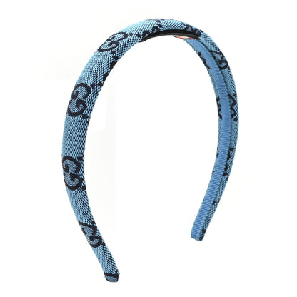 Gucci GG Canvas Headband Blue 4 of 6