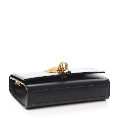 Saint Laurent Calfskin Small Classic Monogram Kate Tassel Satchel Black 4 of 10