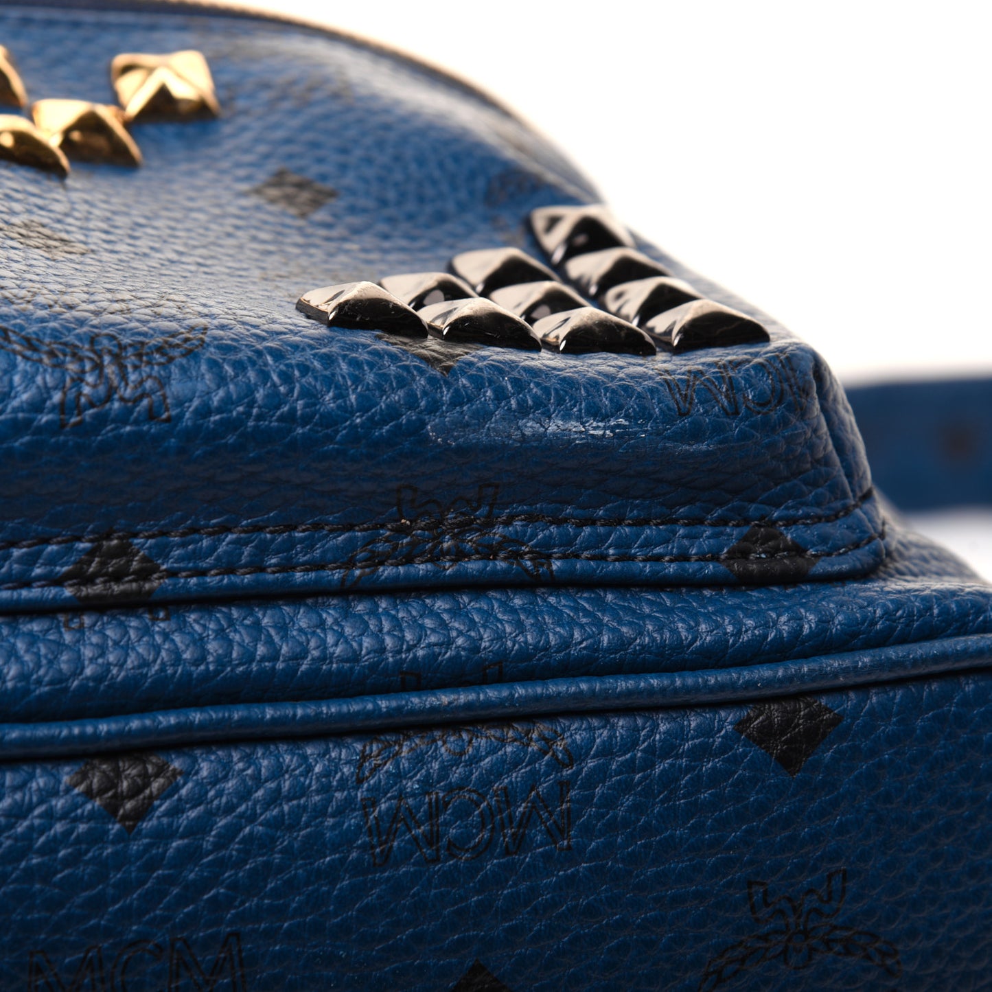 Visetos Studded Small Stark M Backpack Blue