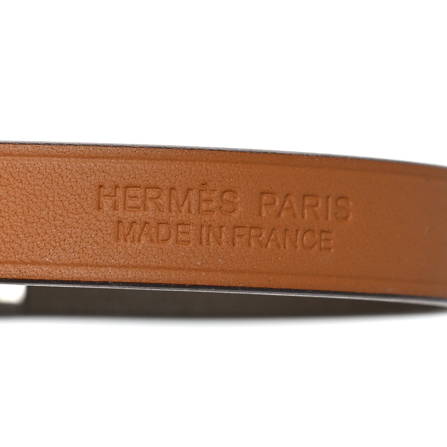 Hermes Swift Kelly Double Tour Bracelet T2 Etain 4 of 7