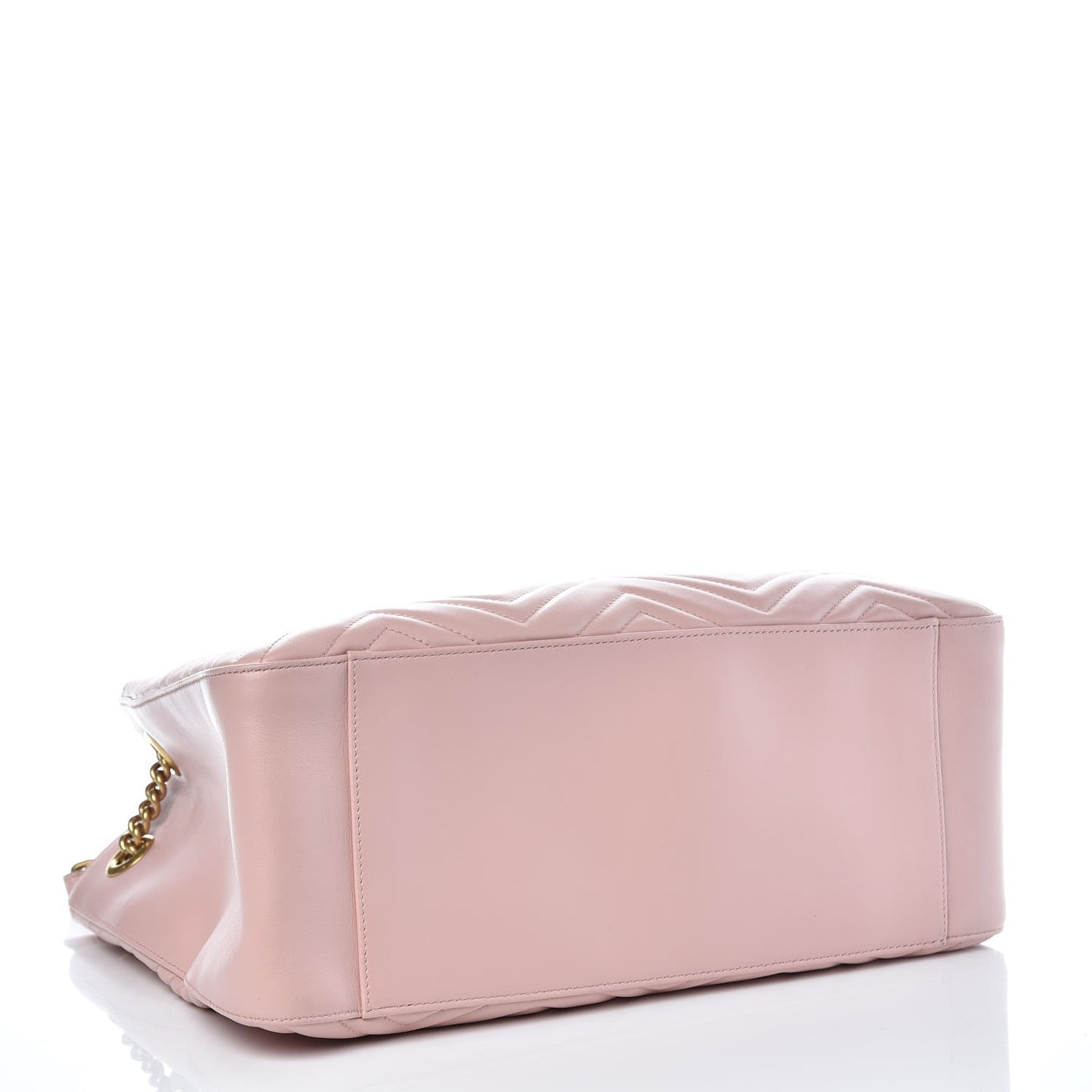 Calfskin Matelasse Medium GG Marmont Shoulder Tote Bag Perfect Pink