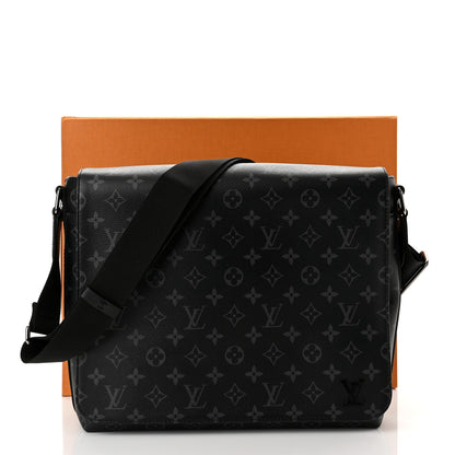 Louis Vuitton Monogram Eclipse District MM 10 of 10