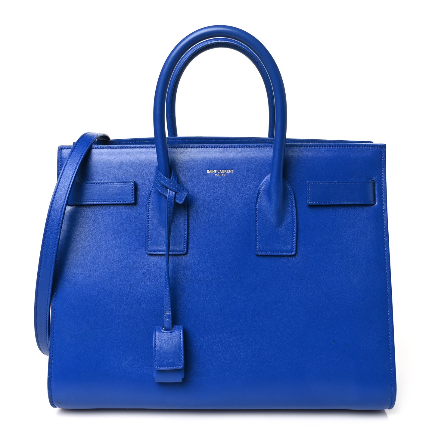 Calfskin Small Sac De Jour Royal Blue