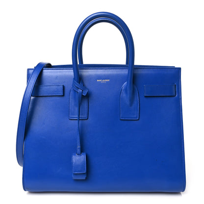 Saint Laurent Calfskin Small Sac De Jour Royal Blue 1 of 11